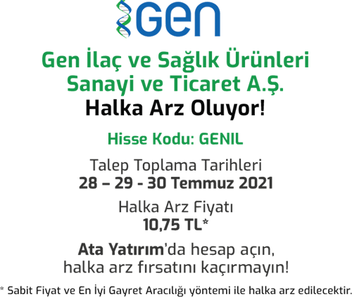 Gen İlaç halka arz oluyor